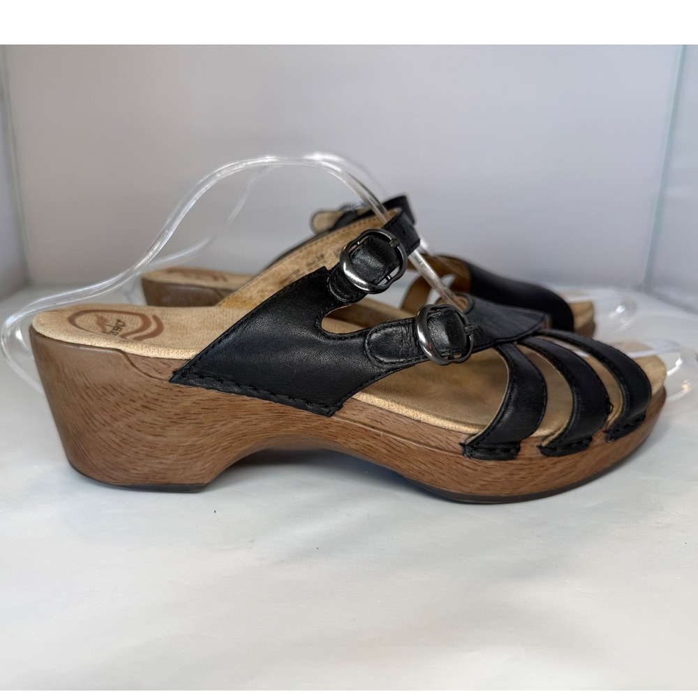 Dansko Caged Wedge Slide Sandals Women's 39